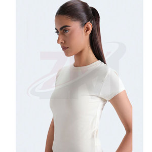 T-shirt ample en coton respirant pour femme, coupe décontractée, streetwear estival, confortable, pour un usage quotidien - Product Image 2