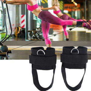 Correa de Tobillo de Alta Calidad para Gimnasio, Entrenamiento, Fitness, Levantamiento de Pesas, Soporte de Tobillo con Cable - Product Image 3