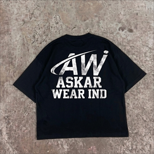 เสื้อยืดโอเวอร์ไซส์พิมพ์ลายตามสั่ง ผ้าฝ้ายออร์แกนิคที่ยั่งยืน แฟชั่นแนวสตรีท สไตล์คนเมือง เสื้อครอป - Product Image 3
