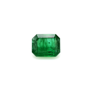 Piedra suelta de esmeralda octogonal certificada por IGI de 2.53 CT, 7.5x10.5mm, esmeralda zambiana de alta calidad para joyería fina personalizada al por mayor. - Product Image 3