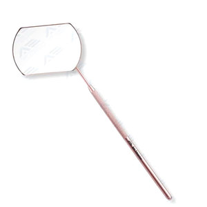 Herramientas de Belleza, Espejo de Pestañas en Forma de Corazón, Espejo de Acero Inoxidable con Mango Largo para Verificar Pestañas Postizas, Herramientas de Maquillaje para Injerto de Pestañas - Product Image 1