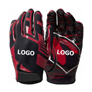 Compre Guantes de Fútbol Americano con Diseño de Logotipo Personalizado, Ropa Deportiva Elegante y Cómoda, Guantes de Fútbol Americano Resistentes - Product Image 6