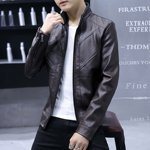 เสื้อแจ็คเก็ตหนังผู้ชายไซส์ใหญ่ ระบายอากาศได้ดี ใส่ได้ทุกฤดู - Product Image 2
