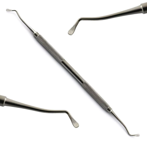Cuillère dentaire excavatrice en acier inoxydable pour la restauration de la dentine et l'élimination des caries, disponible dans toutes les sortes et tailles - Product Image 1