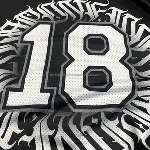 Camiseta de Baloncesto de Poliéster de Doble Cara de Alta Calidad 100% Poliéster al por Mayor, Jersey de Baloncesto de Malla Retro Personalizado de Doble Cara - Product Image 5