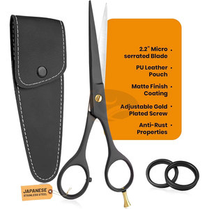 Tijeras de Peluquería Profesionales JACKBILLY, Tijeras de Barbero de 6.5 Pulgadas, Tijeras de Corte de Pelo de Acero Inoxidable de la Más Alta Calidad - Product Image 1