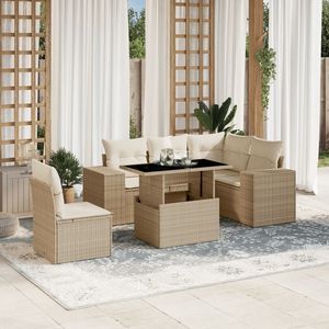Ensemble de canapés de jardin beige - Product Image 1