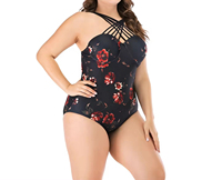 Traje de Baño de Una Pieza para Mujer al por Mayor, Ligero, de Calidad Premium, con Estampado por Sublimación, Logotipo Personalizado en la Parte Delantera, Cuello Halter, Estampado de Leopardo