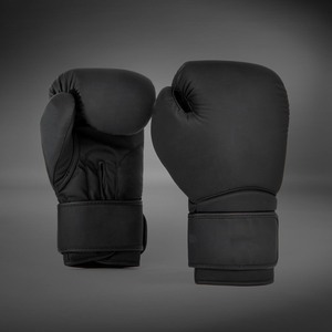 Guantes de Boxeo Profesionales Unisex para Adultos, Diseño Dragón Negro, Cierre Ajustable con Gancho y Bucle, Cuero Personalizable para Boxeo - Product Image 4