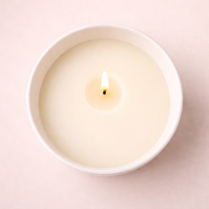 Recipiente de cerámica para velas con base, cuenco ancho, grueso, duradero, resistente al calor, acabado de esmalte liso, para una sola vela, decoración de lujo para el hogar - Product Image 2