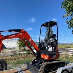 Meilleur prix pour une mini-excavatrice Kubota U27-4 de 2,7 tonnes, excavatrice hydraulique compacte sur chenilles, équipement de construction - Product Image 1