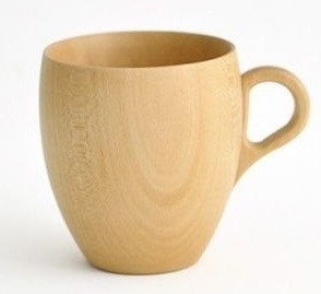 Mug en bois naturel fait main, tasse à café rustique, vaisselle écologique pour un usage quotidien, disponible chez Worldwide Supply - Product Image 4