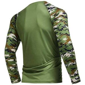 เสื้อกีฬาผู้ชายคุณภาพสูง แห้งเร็ว ผ้าโพลีเอสเตอร์ สำหรับฤดูร้อน แขนยาว ใส่ได้ทั้งชายและหญิง ระบายอากาศได้ดี กันน้ำ ไซส์ใหญ่ - Product Image 2