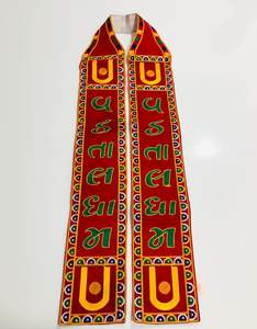 Khes imprimé spécial festival avec broderie Zari lourde et Patka pour événement culturel - Product Image 4