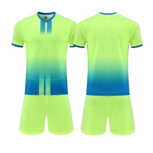 Custom Cheap 100% Polyester Men's <b>Soccer</b> Uniforms Breathable Football Jersey Sets Sublimation Adults OEM Service - Product Image 1