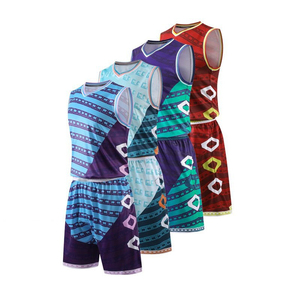 Maillot de basket-ball de qualité supérieure, grande taille, pas cher, sublimation, séchage rapide, uniforme de basket-ball, design personnalisé unique, uniforme de basket-ball fabriqué en usine - Product Image 2