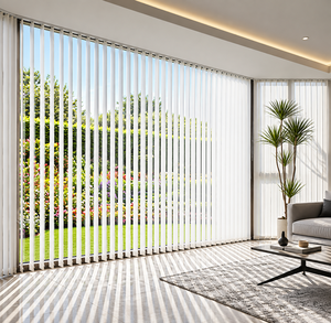 Persianas verticales de tela premium con estilo moderno, elegante y sofisticado, tamaño personalizado para ventanas de hogar, oficina o habitación infantil. - Product Image 3