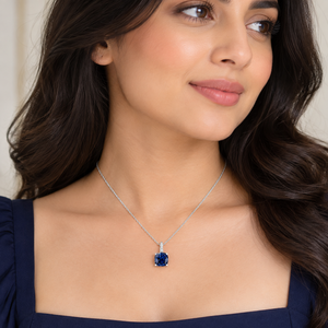 Collier en argent 925 avec diamant de laboratoire pour femme, certifié IGI, RJC, ODM, OEM, fabricant éthique de bijoux fins, vente en gros NK706689 - Product Image 2