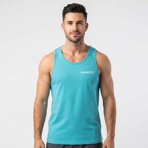 Gym Activewear Shoulder Sport <b>Vest</b> 100% Cotton Polyester Made Men's Without Sleeve Most Selling High Stretchable Men - Product Image 5