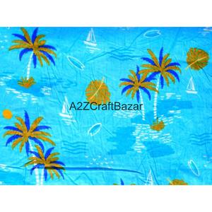 Tela de Algodón 100% Suave, Ecológica, Transpirable y de Secado Rápido con Diseño Floral Estampado a Mano en India para Mujeres y Niñas, Ideal para el Verano - Product Image 6