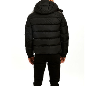 <b>Men's</b> Hooded Puffer <b>Jacket</b> Heavyweight Winter Bubble Coat Warm Quilted Parka Streetwear Padded Outwear - Product Image 3