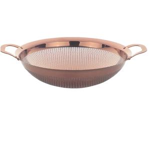 Passoire et égouttoir en métal coloré le plus vendu, avec poignée en acier inoxydable, compatible lave-vaisselle et four, maille fine, excellent équilibre - Product Image 2