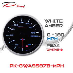 High Quality Auto Stepper Motor GPS <b>Speedometer</b> Peak Waring Function White / Amber LED Color <b>for</b> <b>Car</b> - Product Image 3