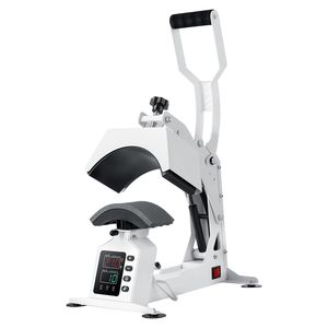 Pressa Termica per Cappelli con Controllo Preciso di Temperatura e Tempo, 4 Piastre Intercambiabili e Stretcher per Cappelli - Product Image 1