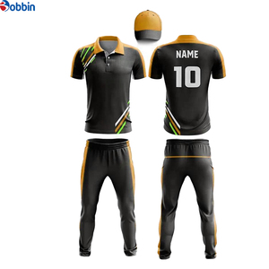 Uniforme de Cricket de Primera Calidad con Logotipo Personalizado, Conjunto Transpirable de Secado Rápido, Jersey y Pantalones de Poliéster para Equipos, Tallas Grandes, para Toda Temporada - Product Image 3