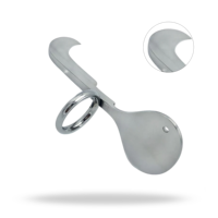 Couteau d'embryotomie Linde 5 pouces, instrument vétérinaire obstétrical pour les procédures de fétotomie bovine