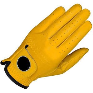 Guantes de Golf de Primera Calidad con Silicona en la Palma, Talla Única, Completamente de Spandex con Logotipo Brillante, Cómodos, OEM, Piel de Oveja - Product Image 4