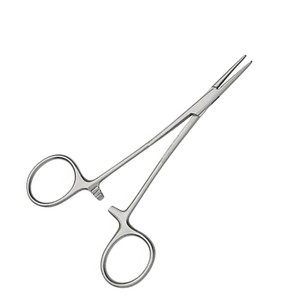 Pinces à moustiques à pointe incurvée, réutilisables, en acier inoxydable, fournisseur en gros de pinces médicales, pinces à moustiques de haute précision - Product Image 4