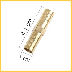 Conector de Unión Reductor de Latón de 10 mm con Rosca NPT/BSPT de Baja Presión para Aire, Agua, Gas, Aceite, Repuestos para Automóviles - Product Image 3