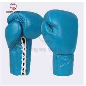 Mitaines de frappe professionnelles pour le kickboxing 8oz et 14oz en cuir et gants de boxe pour enfants et adultes - Product Image 1