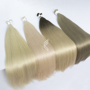 Blonde Et Ombre Grade 15A Paquets De Cheveux Vierges Bruts Extensions De Cheveux Humains Cheveux En Vrac - Product Image 3