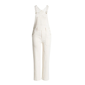 Custom Made Best Price Hot Selling Pro Quality Denim Jumpsuit Soft Formal Summer Mid Waist Printed Jumpsuits - Product Image 2