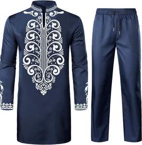 Nouvelle arrivée, vêtements islamiques pour hommes, ensemble shalwar kameez en coton traditionnel, haute qualité, séchage rapide, faible MOQ, logo personnalisé, kurta pyjama - Product Image 2