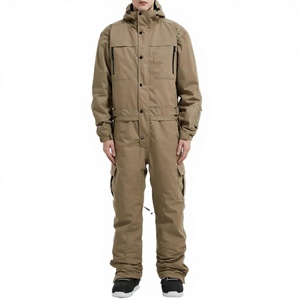 Pantalons de ski et de snowboard unisexes en gros, imperméables, respirants, coupe-vent, avec fermeture éclair Polartec, vêtements chauds pour sports d'hiver, fournisseur - Product Image 5