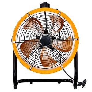 Ventilador de Piso Móvil Estándar Estadounidense MLD 450 de 18 Pulgadas con Asa, 110V 218W, Motor de Cobre, Naranja Amarillo, Ventilador Industrial - Product Image 4