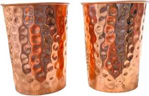 Juego de Tazas de Cobre Martillado para Moscow Mule de Skies Traders, con Pajitas Metálicas, Medidor y Soporte, Ecológico, de Gran Capacidad, para Bar - Product Image 6