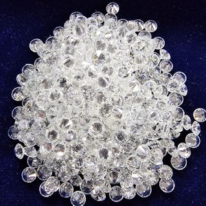 Diamants de laboratoire en vrac 3,50 mm 3,59 mm, taille brillant ronde excellente, VVS VS, polis, 1 carat, pour fabricants de bijoux - Product Image 5