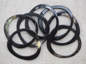 Pulsera de Cuerno de Búfalo y Ágata para Mujer, de Alta Calidad, Nueva, con Estilo Animal, Técnica Pulida, Artesanía Natural - Product Image 5