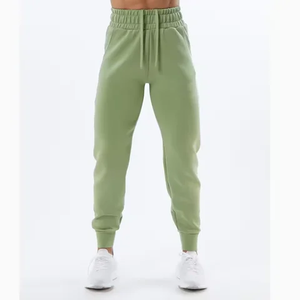 Pantalones de chándal personalizados OEM de peso pesado, de pierna recta, extragrandes, apilados, para hombre, joggers deportivos acampanados, holgados - Product Image 1