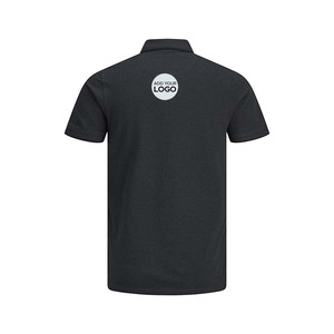 Camisas Polo Casuales de Manga Corta de Punto para Hombre, Camisa Polo con Botones - Product Image 1