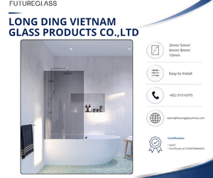 Verre trempé transparent haute résistance résistant à la chaleur Long Dinh, certifié ASTM, garantie 4 ans, épaisseur 3mm-12mm, vente en gros sur mesure - Product Image 1