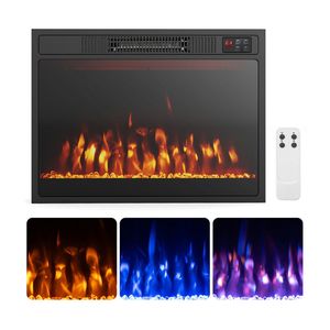 Caminetto Elettrico da 23 Pollici con Fiamma a Colore e Luminosità Regolabili 750W/1500W - Product Image 3