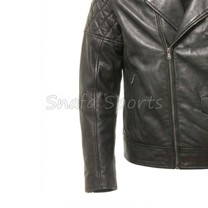 Chaqueta de Cuero para Hombre, Premium, Elegante, Tendencia de Moda de Invierno, Material Genuino Duradero, Estilo Urbano Moderno, Diseño Elegante - Product Image 4