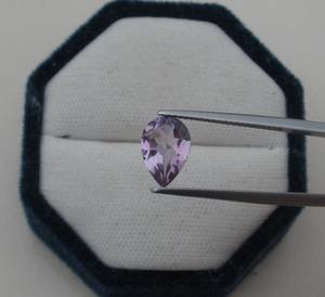 Aigue-marine naturelle 10x7mm en forme de poire, pierre précieuse naturelle non montée pour la joaillerie, l'artisanat et la collection de gemmes, certifiée par un tiers, pour la fabrication de bijoux verts - Product Image 4