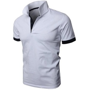 Nouvelle Chemise Formelle Décontractée d'Été pour Homme, Manches Courtes Unies, Respirante, Tricotée, Écologique, Populaire auprès des Jeunes, 100% Coton - Product Image 1