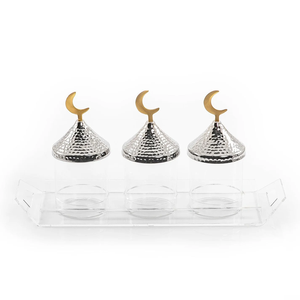 Frasco de vidrio elegante y personalizable con tapa metálica para decoración del hogar, organizador y contenedor para cocina y almacenamiento. - Product Image 1